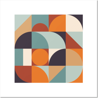 Bauhaus Inspired Pattern Posters and Art